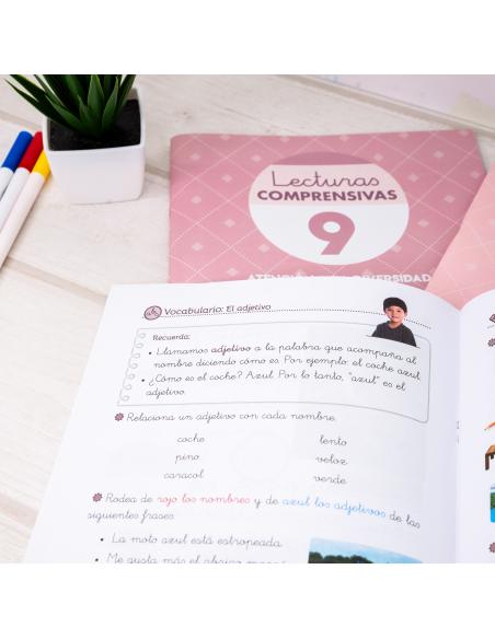 Pack actividades de comprensión lectora, Segundo de Primaria