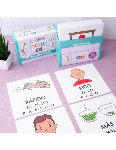 Mi estuche de pictos XL Conceptos básicos