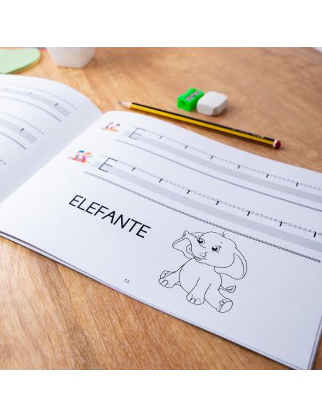 El caminito de las letras · Cuaderno 1· Pauta destacada 8 mm