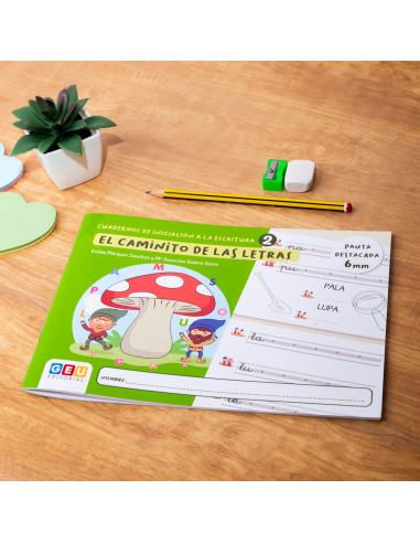 El caminito de las letras · Cuaderno 2 · Pauta...