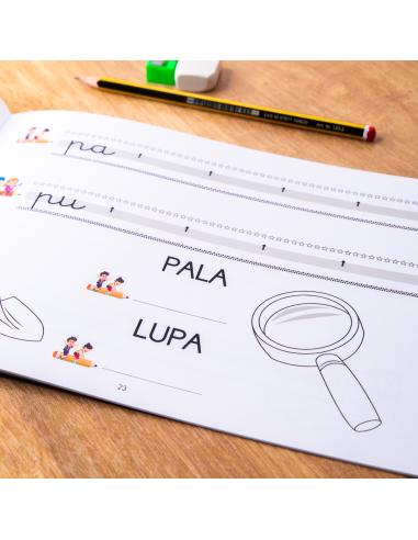 El caminito de las letras · Cuaderno 2 · Pauta...