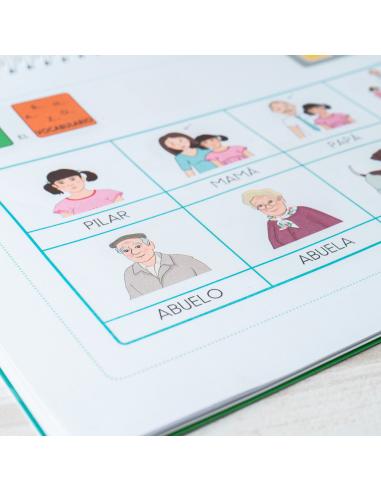 Método de lectoescritura visual 1: Mi familia