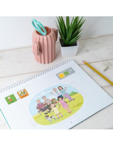 Método de lectoescritura visual 1: Mi familia