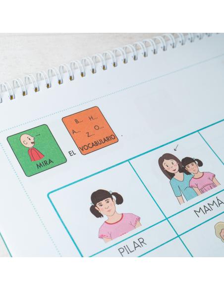 Método de lectoescritura visual 1: Mi familia