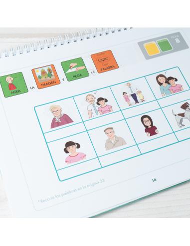 Método de lectoescritura visual 1: Mi familia