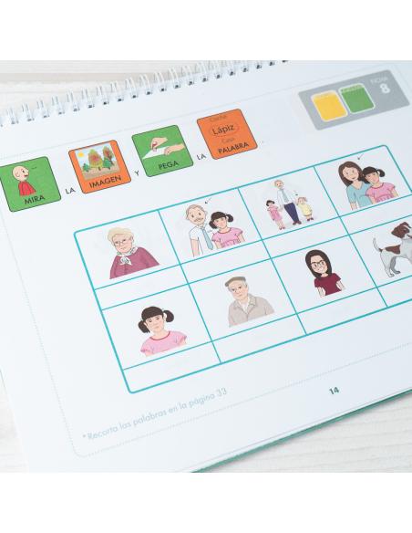 Método de lectoescritura visual 1: Mi familia