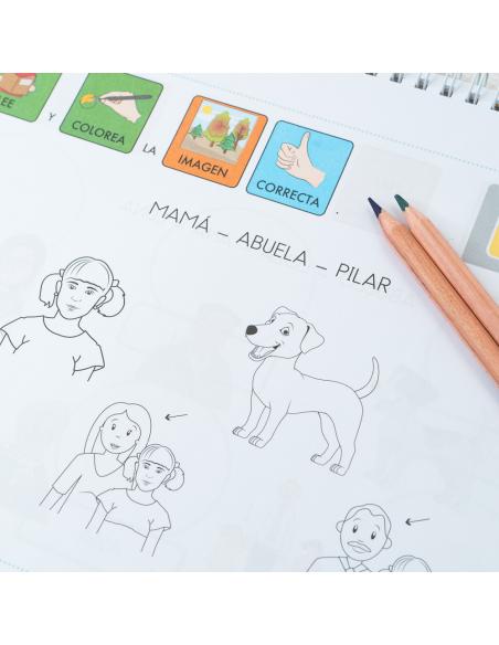 Método de lectoescritura visual 1: Mi familia