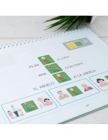 Método de lectoescritura visual 1: Mi familia