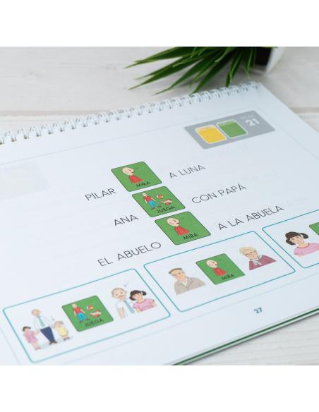 Método de lectoescritura visual 1: Mi familia