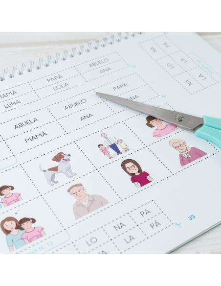 Método de lectoescritura visual 1: Mi familia