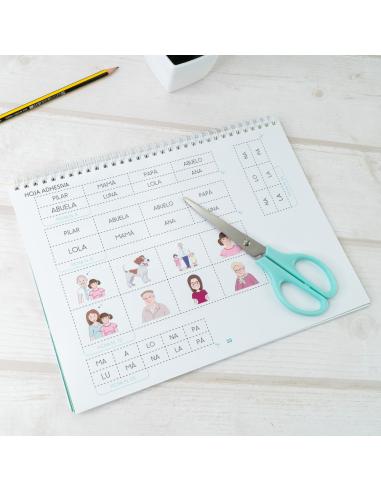 Método de lectoescritura visual 1: Mi familia