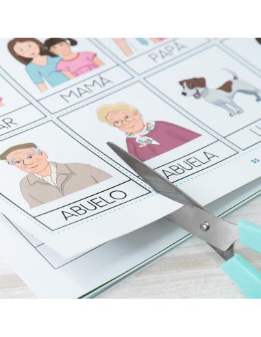 Método de lectoescritura visual 1: Mi familia