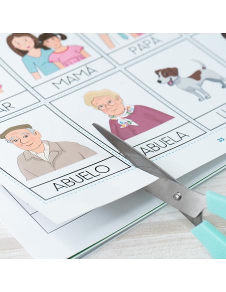 Método de lectoescritura visual 1: Mi familia