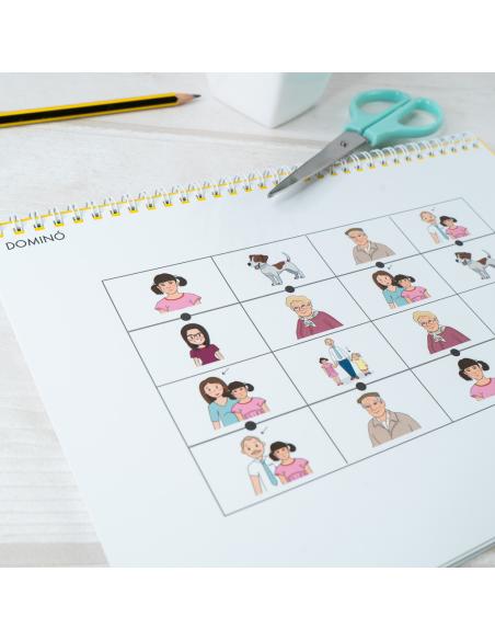 Método de lectoescritura visual 1: Mi familia