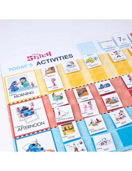 STITCH. Planificador diario por la ruta visual en inglés