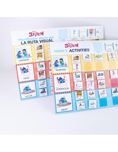 STITCH. Planificador diario por la ruta visual...