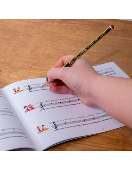 El caminito de las letras · Cuaderno 3 · Pauta destacada 6 mm