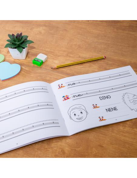 El caminito de las letras · Cuaderno 3 · Pauta destacada 6 mm