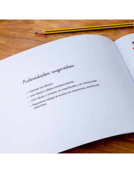 El caminito de las letras · Cuaderno 3 · Pauta destacada 6 mm