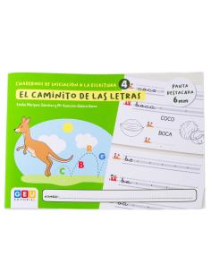 El caminito de las letras · Cuaderno 4 · Pauta destacada...