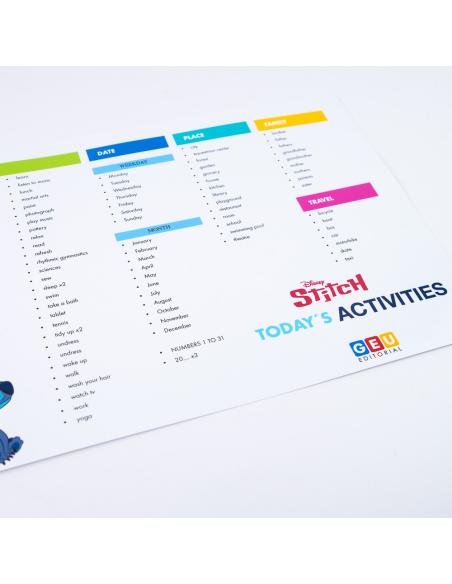 STITCH. Planificador diario por la ruta visual