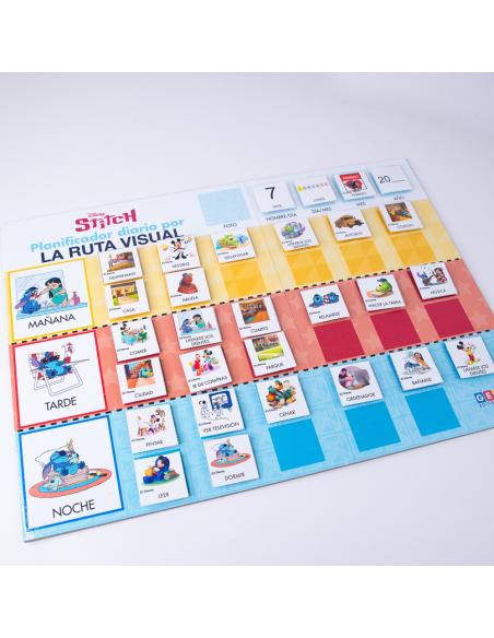 STITCH. Planificador diario por la ruta visual