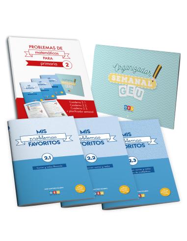 Pack problemas de matemáticas para primaria 2