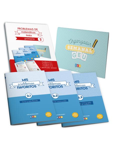 Pack problemas de matemáticas para primaria 2