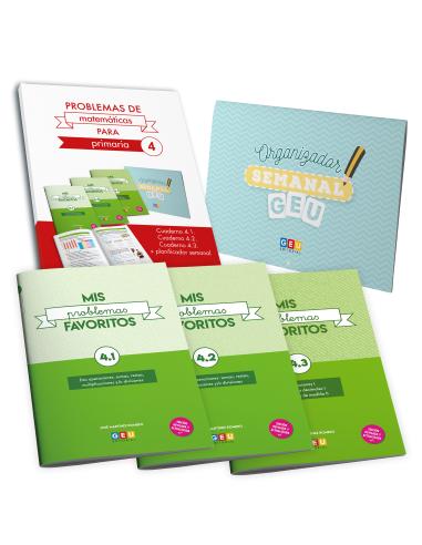 Pack problemas de matemáticas para primaria 4