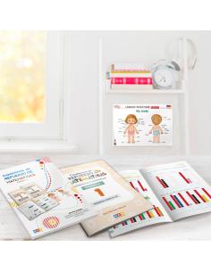 Pack cuadernos de refuerzo de matemáticas, Primero 1.1 2