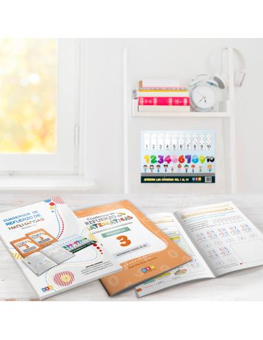 Pack cuadernos de refuerzo de matemáticas,...