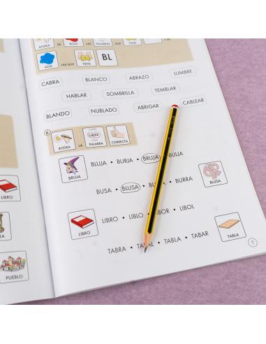 Lecturas comprensivas 4A. Leo sílabas trabadas....