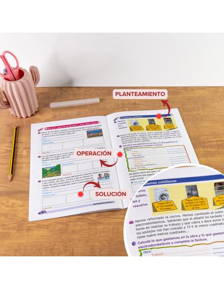 Pack problemas de matemáticas para primaria 6
