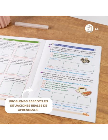 Pack problemas de matemáticas para primaria 6
