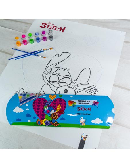 Pintar por números - Lienzo Stitch