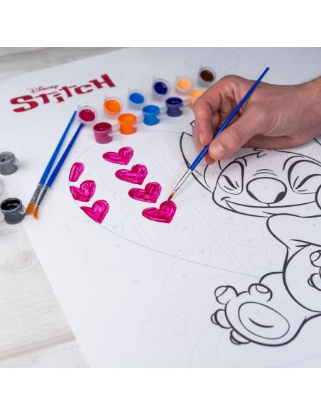 Pintar por números - Lienzo Stitch