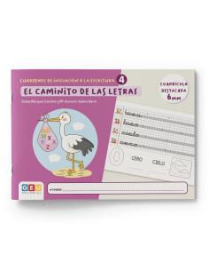 El caminito de las letras · Cuaderno 4 · Cuadrícula...