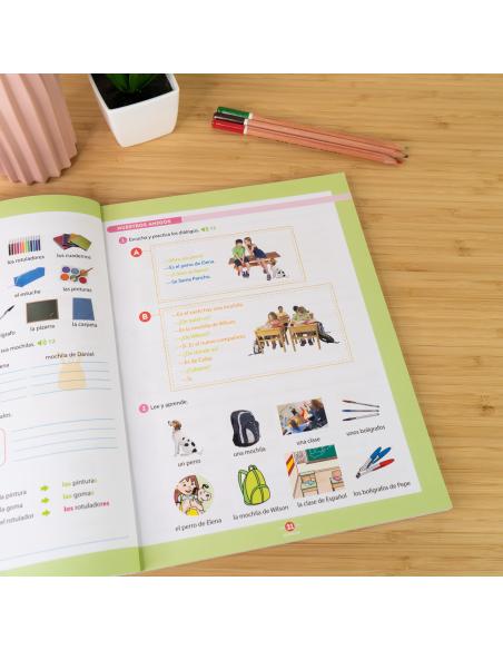 Español entre Amigos nivel A1 – Curso 1. El método divertido y eficaz para que los niños aprendan español como lengua extranjera