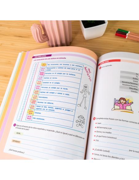 Español entre Amigos nivel A1 – Curso 1. El método divertido y eficaz para que los niños aprendan español como lengua extranjera