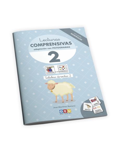 Lecturas comprensivas 2. Leo sílabas directas 2. Adaptación con pictogramas
