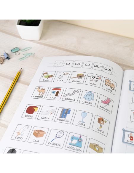 Lecturas comprensivas 2. Leo sílabas directas 2. Adaptación con pictogramas