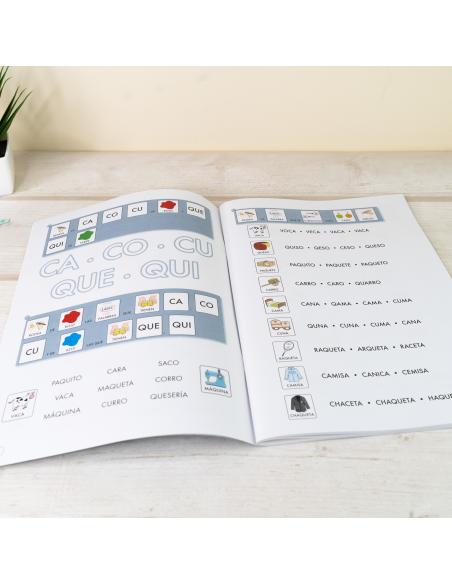 Lecturas comprensivas 2. Leo sílabas directas 2. Adaptación con pictogramas