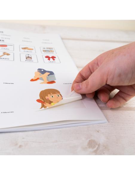 Lecturas comprensivas 2. Leo sílabas directas 2. Adaptación con pictogramas