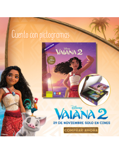 Vaiana 2 - Cuento con Pictogramas en Letra Mayúscula 2