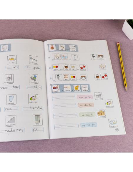 Pack de apoyo esencial para refuerzo escolar adaptación con pictos Infantil 3