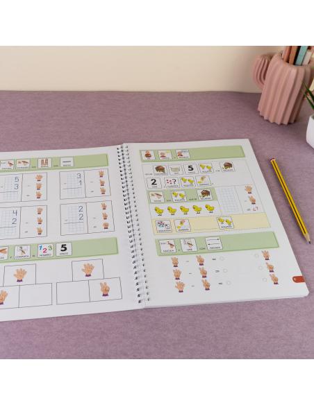 Pack de apoyo esencial para refuerzo escolar adaptación con pictos Infantil 3