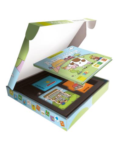 Ana va a la granja · Cuento con pictogramas