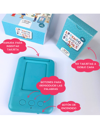 Aprendo mis primeras frases - con voces reales...