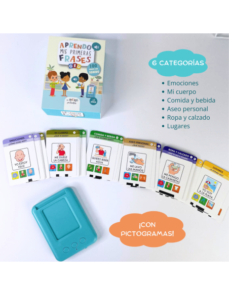 Aprendo mis primeras frases - con voces reales de niños