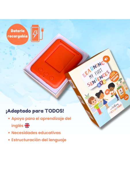 Pictos con audio - Learning my first sentences